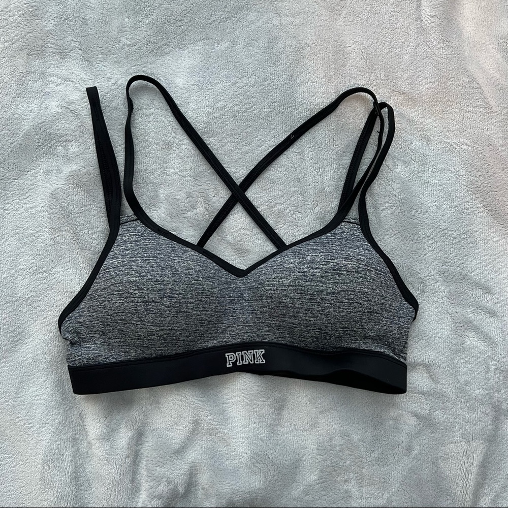 Pink VS Push Up Sports Bra
